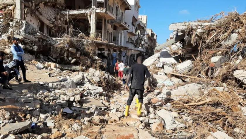 Iranpress: IRCS sends 40-ton shipment of humanitarian aid to Libya