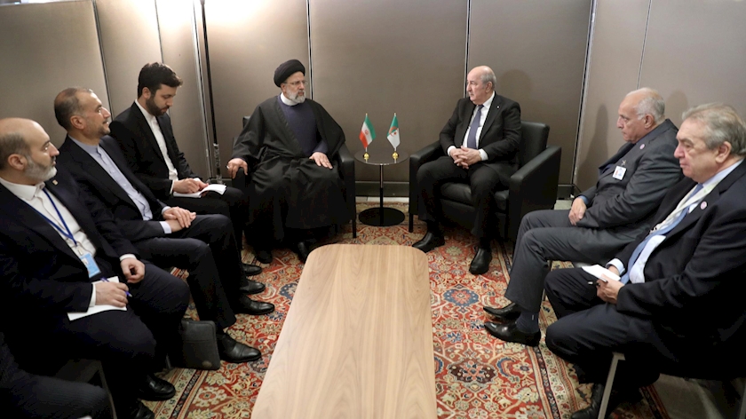 Iranpress: Algerian President: Sanctions have made Iran a powerful country