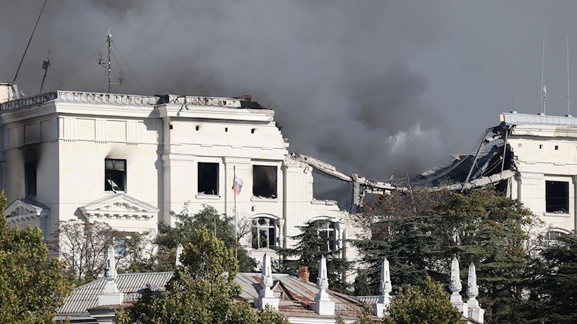 Iranpress: Ukraine targets command HQ of Russian Black Sea Fleet in Sevastopol