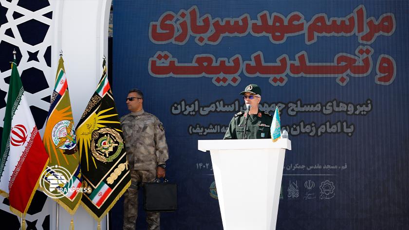 Iranpress: Maj Gen Bagheri: Iran Armed forces fight altruistically in all fields