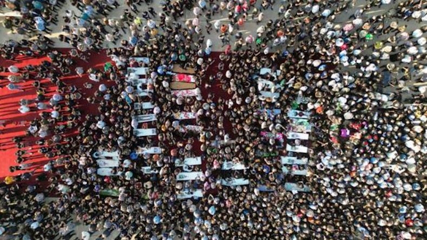 Iranpress: Second day of burial of wedding fire