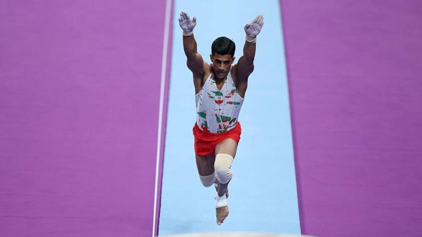 Iranpress: Iranian gymnast Olfati makes history in Asian Games