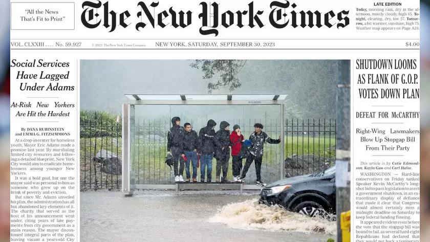 Iranpress: World Newspapers: Seeking higher ground, just about anywhere in NY
