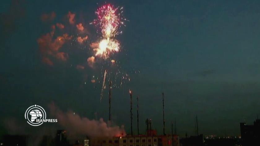 Iranpress: Iranians mark prophet birthday anniversary with celebration and scenic lighting