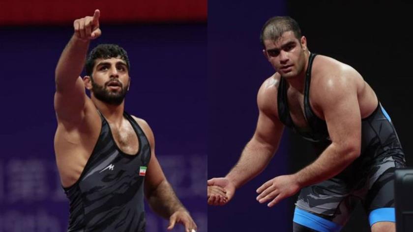 Iranpress: 2023 Asian Games; Iranian wrestlers win golds in 12th day