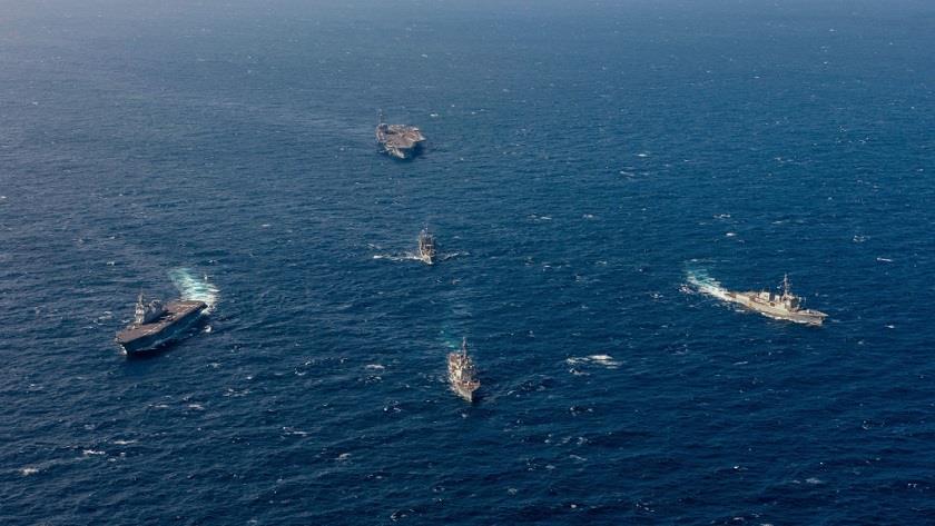 Iranpress: North Korea responds to arrival of US aircraft carrier in South Korea