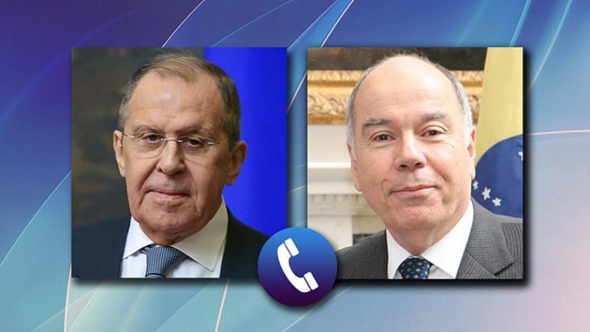 Iranpress: Russian, Brazilian FMs confer on Palestinian issue via phone call