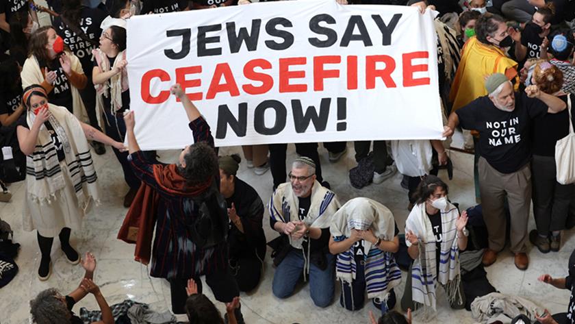 Iranpress: Hundreds of Jews arrested in U.S. asking for a ceasefire in Gaza