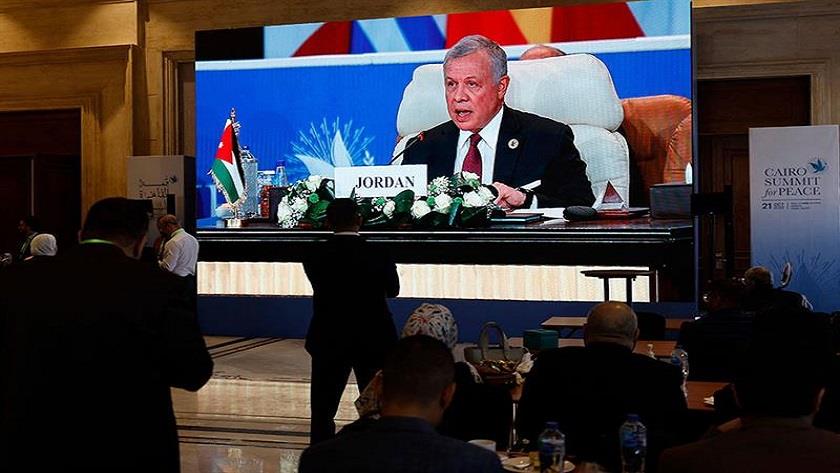 Iranpress: Jordanian King denounces Israeli crimes in Gaza 