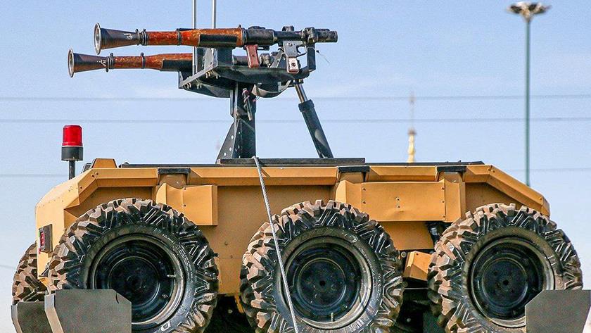 Iranpress: A look at new Iranian Military unmanned combat vehicles, Nazir, Heider