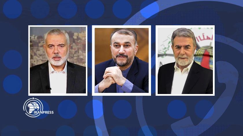 Iranpress: Iran FM urges stop of Zionist war crimes 