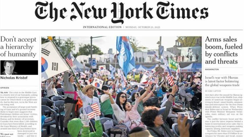 Iranpress: World newspapers: Arms sales boom, fuelled by conflicts and threats