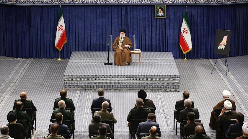 Iranpress: Iran Leader says US; accomplice of criminals in case of Palestine