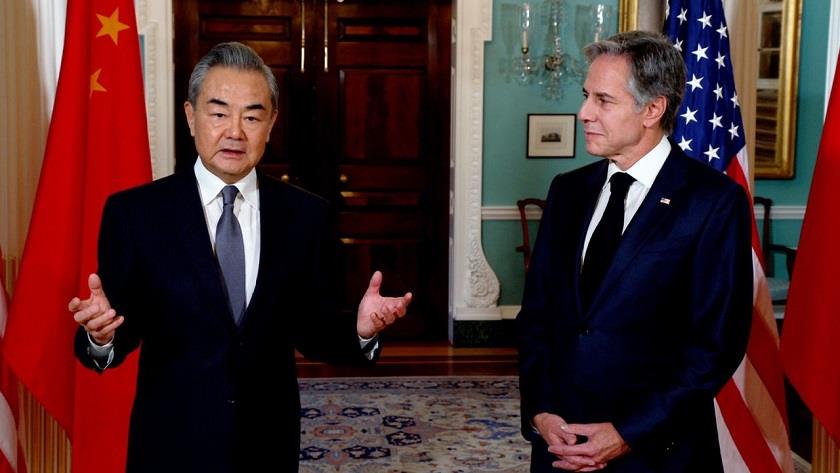 Iranpress: US, China Foreign Ministers meet to ease tension, stabilizing ties
