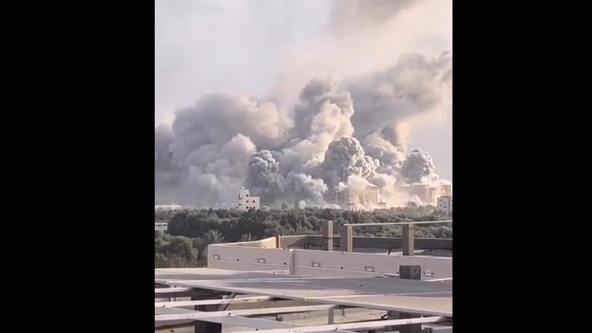 Iranpress: Israel hits Al-Azhar University in Gaza