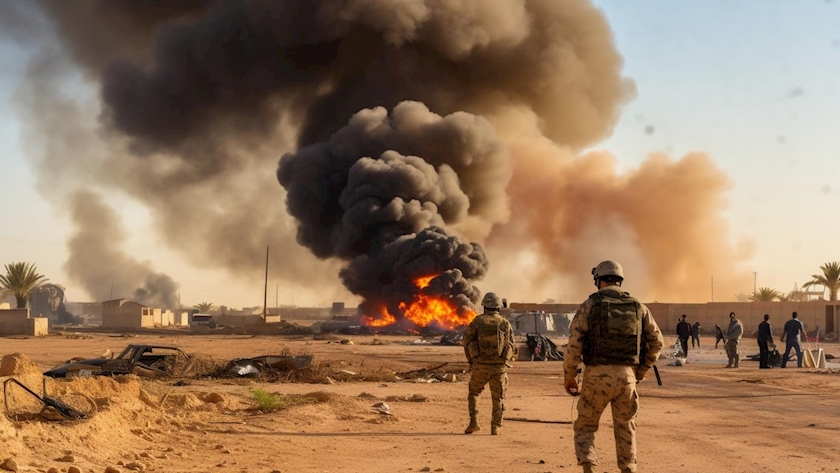 Iranpress: US base in Iraq and Syria come under drone attacks