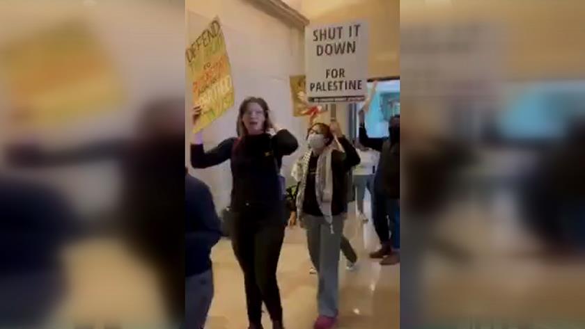 Iranpress: Video: Pro-Palestinian students in Massachusetts call for ceasefire in Gaza