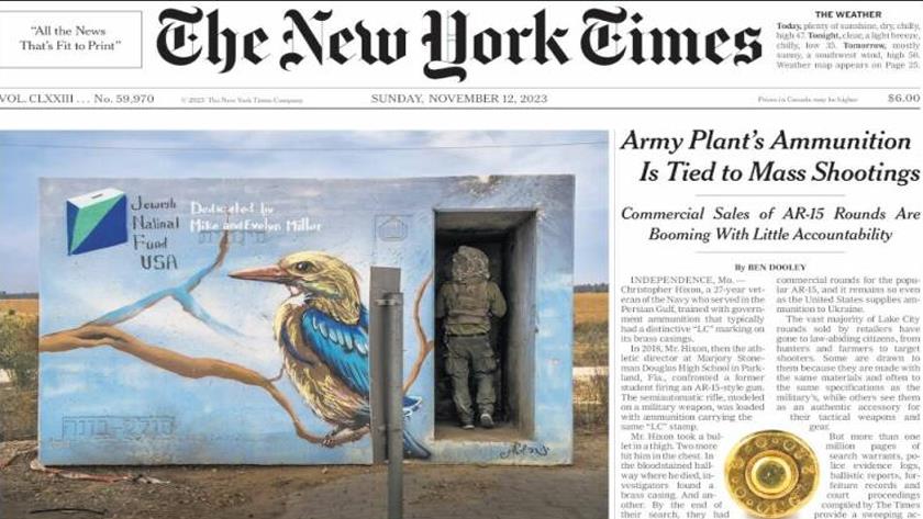 Iranpress: World Newspapers: Army plant’s ammunition is tied to mass shootings