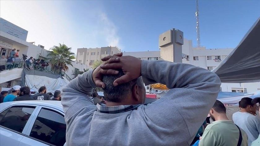 Iranpress: Israeli regime targets Al-Shifa Hospital once