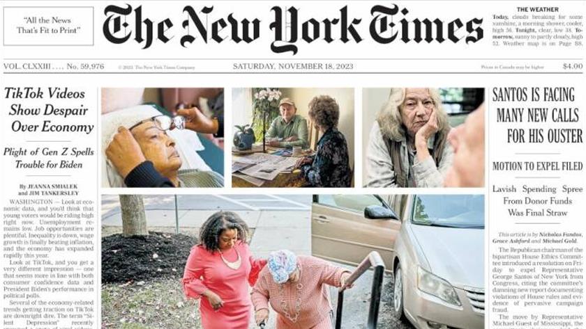 Iranpress: World Newspapers: TikTok videos show despair over US economy