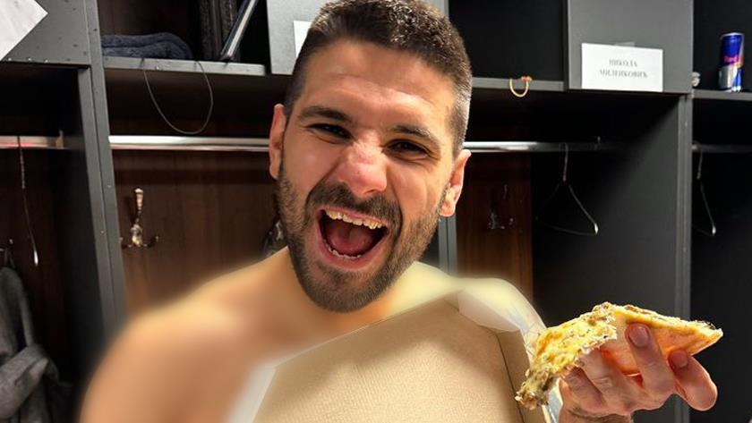 Iranpress: Aleksandar Mitrović enjoys pizza, awaits EURO 2024!