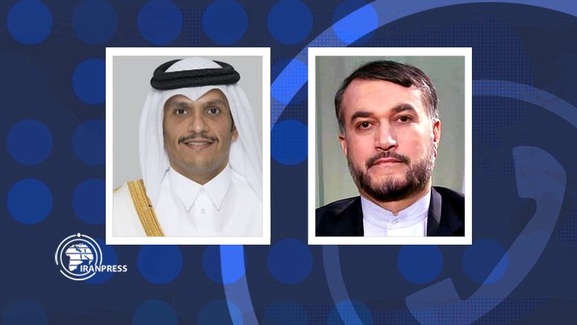 Iranpress: Iran, Qatar call international community to stop Israel