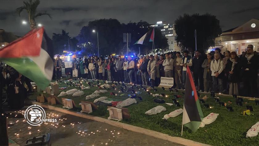 Iranpress: Romans commemorate Gaza children