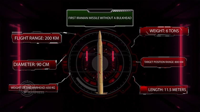 Iranpress: Qiyam, first Iranian missle without bulkhead