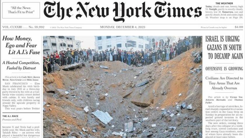 Iranpress: World News Paper: Israeli regime urges Gazans in South to decamp again 