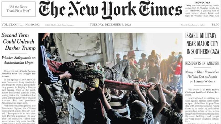 Iranpress: World Newspapers: Israeli military near major city in southern Gaza