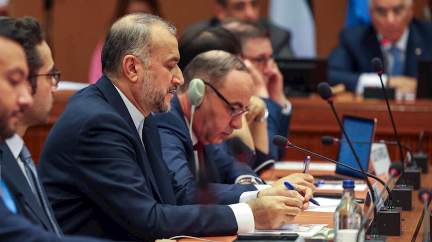 Iranpress: FM: In case Gaza war not stopped regional developments go out of control