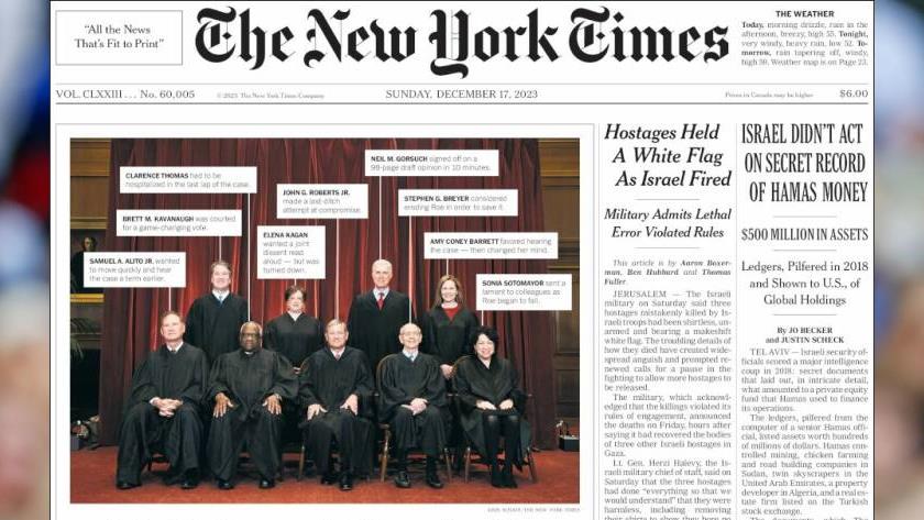 Iranpress: World Newspapers: Hostages held a white flag as Israel fired