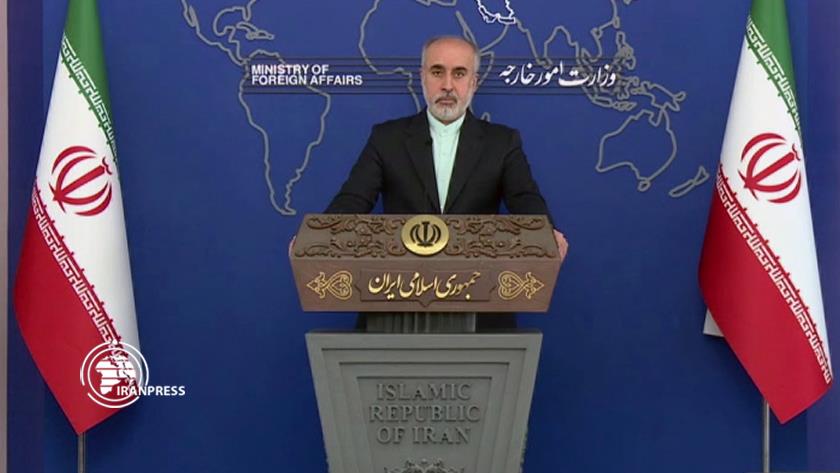 Iranpress: MFA Spox reacts to martyr of IRGC Cmdr.