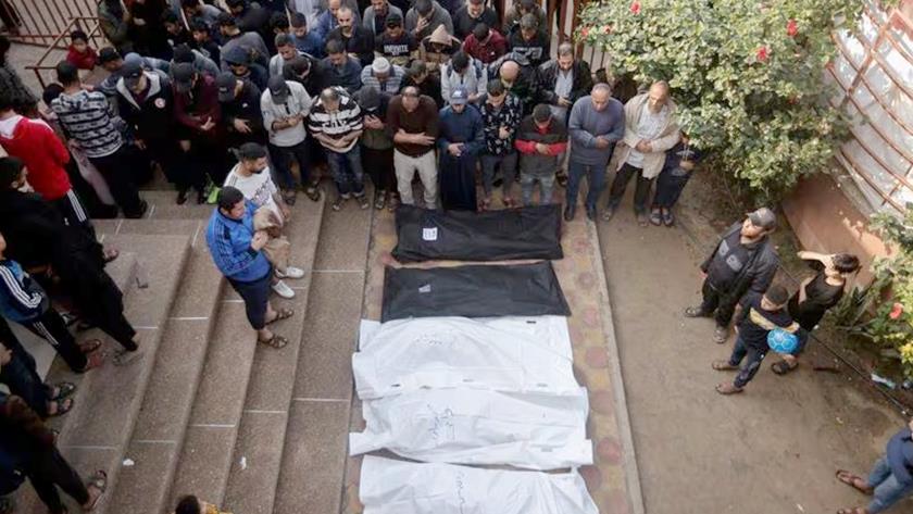Iranpress: Israeli fighters hit south of Gaza, 21 martyred