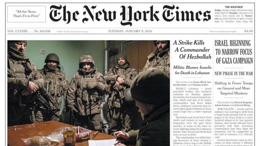 Iranpress: World newspapers: A Strike kills a commander Of Hezbollah