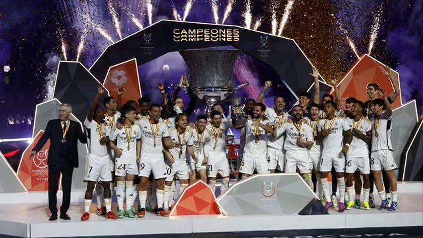 Iranpress: Spanish Super Cup champions: Real Madrid 4-1 Barcelona