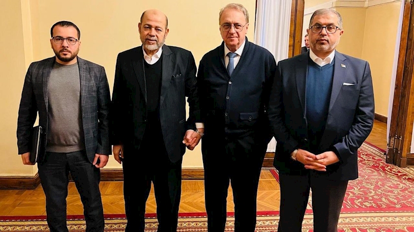 Iranpress: Hamas delegation visits Moscow