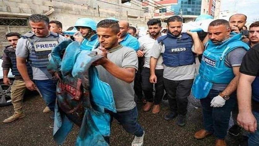 Iranpress: Another Palestinian journalist martyred in Gaza