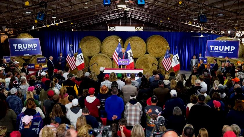 Iranpress: Trump starts 2024 US presidential primary elections with insult