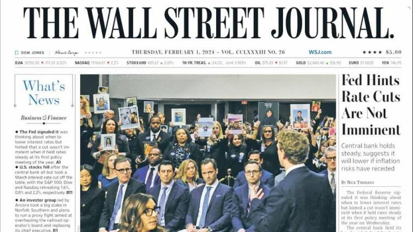Iranpress: World Newspapers: FED hints rate cuts are not imminent