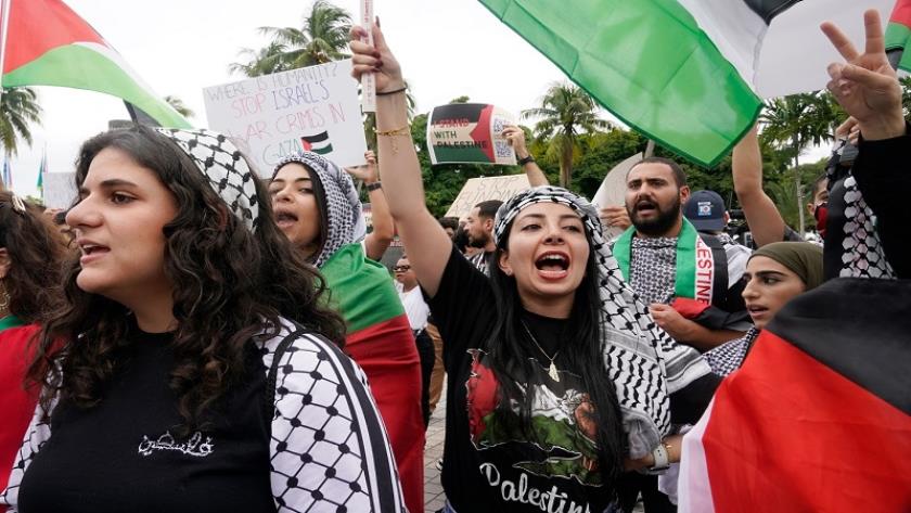 Iranpress: European citizens protest war in Gaza