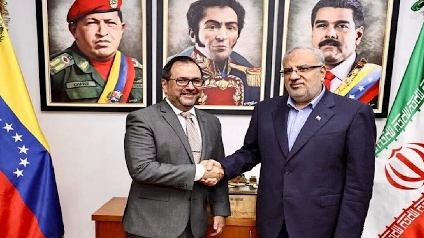 Iranpress: Iran’s oil minister discusses ties, underway projects with top Venezuelan officials