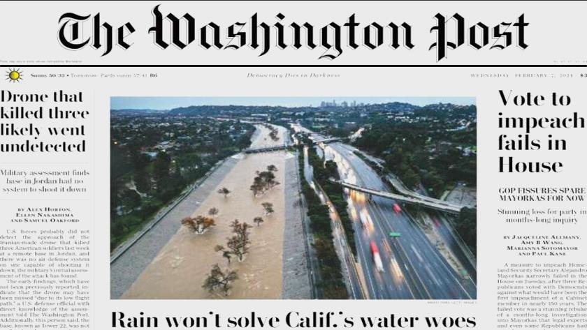 Iranpress: World Newspapers: Vote to impeach fails in House 
