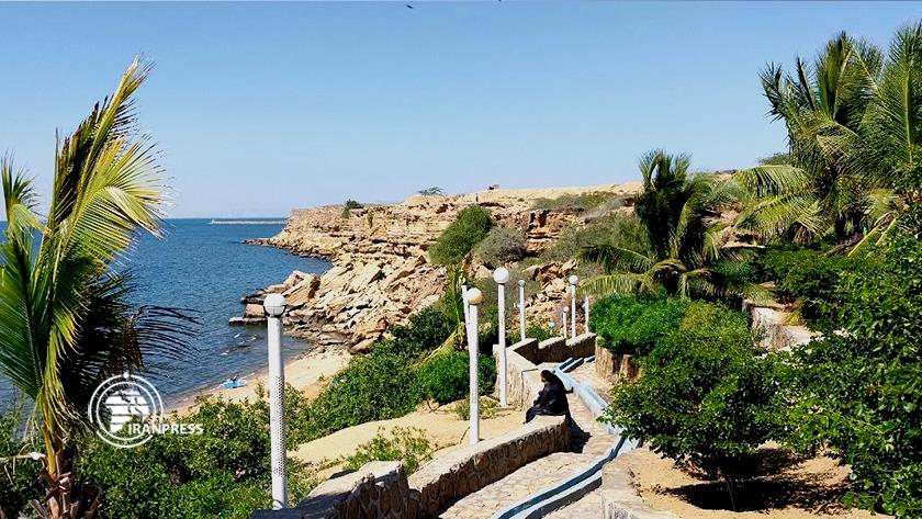 Iranpress: Cold-season tourists on the coast of Chabahar