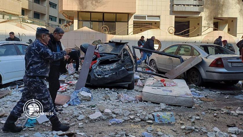 Iranpress: Israel attacks on Kafr Sousa in Damascus