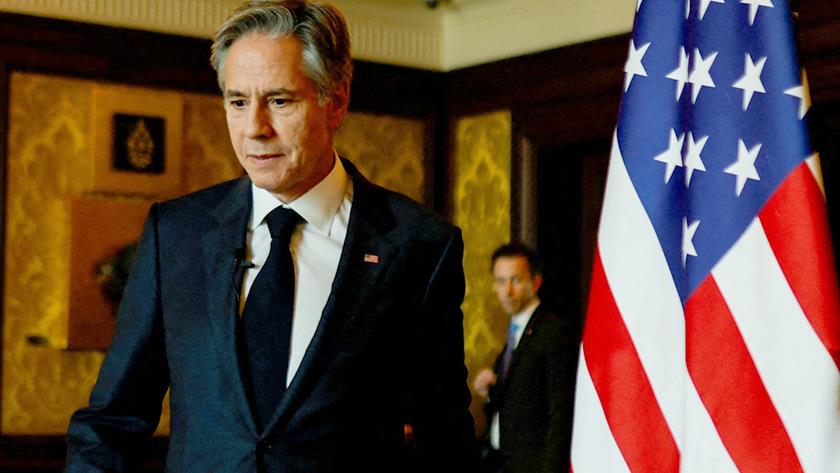 Iranpress: US Secretary of State gets troubled with Gaza war briefing 