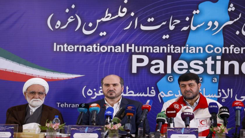 Iranpress: Iran Red Crescent: International aid to Gaza is destroyed due to Israel
