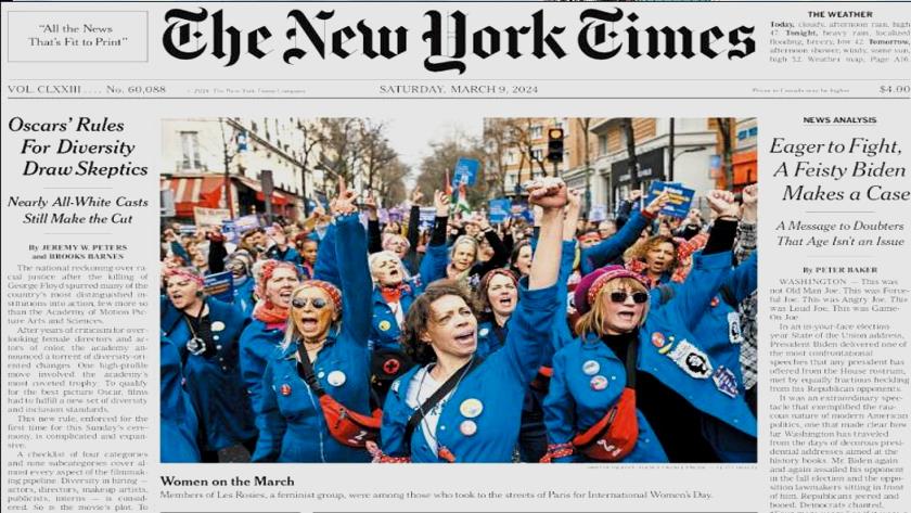 Iranpress: World Newspapers: Eager to fight, a feisty Biden makes a case