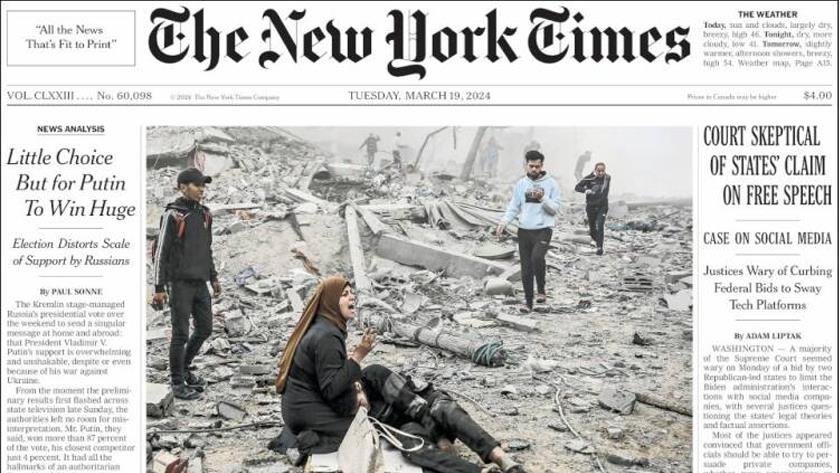 Iranpress: World Newspapers: With Gaza famine ‘imminent,’ experts warn of rising deaths