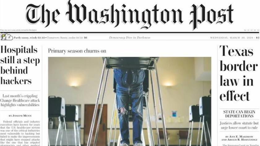 Iranpress: World newspapers: Texas border law in effect 